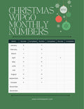2026 Christmas WIPGO Monthly Numbers FREE Download