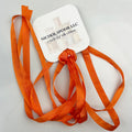 1/4" Silk Ribbon - Orange