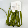 1/4" Silk Ribbon - Moss