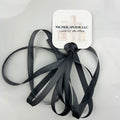 1/4" Silk Ribbon - Blackened