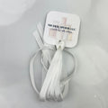 1/4" Silk Ribbon - White