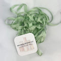 1/4" Silk Ribbon - Mint Green