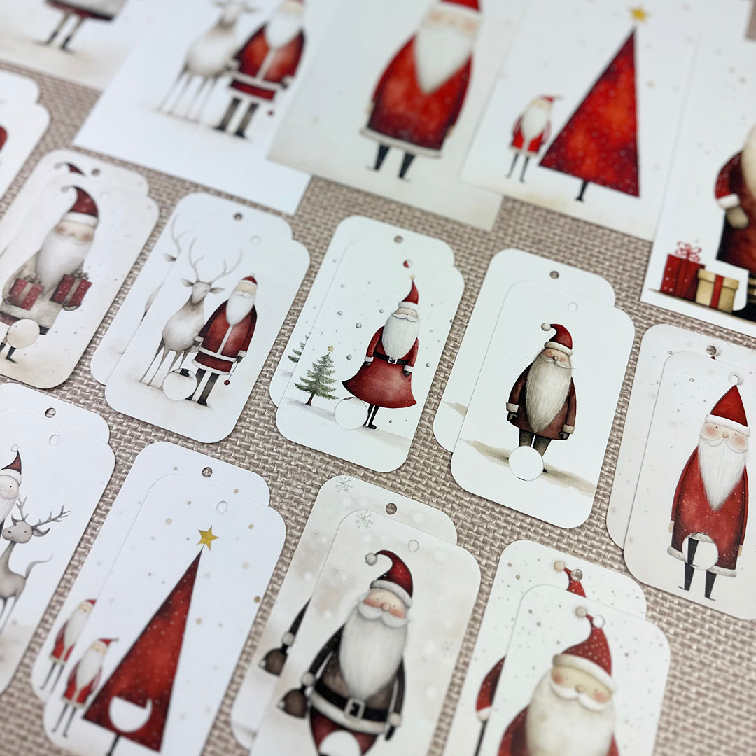 Santa Floss Drops & Project Cards Set