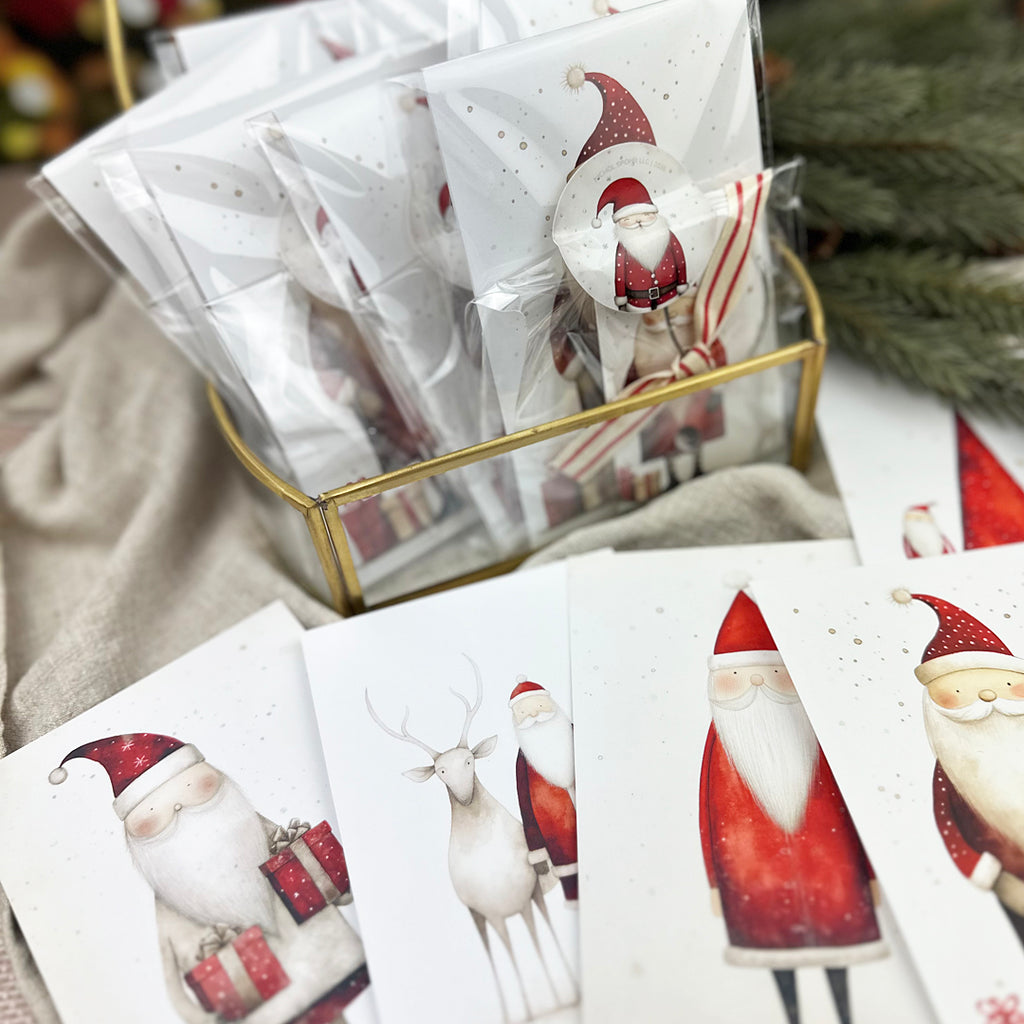 Santa Floss Drops & Project Cards Set