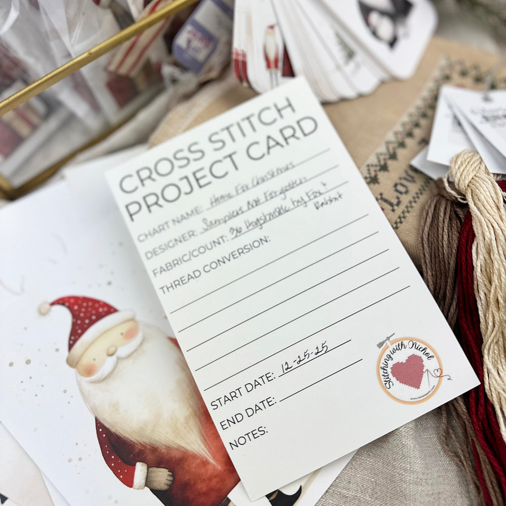 Santa Floss Drops & Project Cards Set