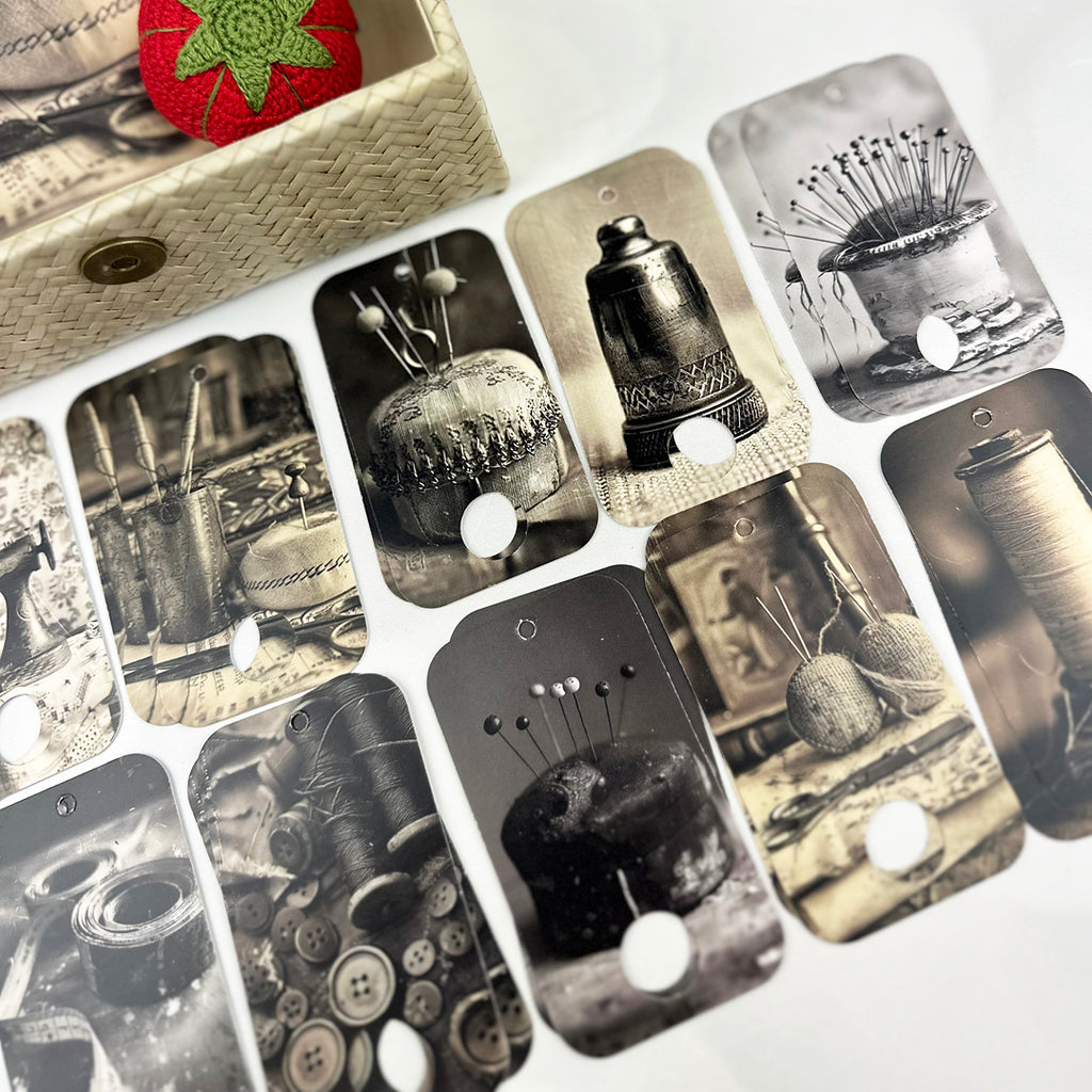 Vintage Notions Floss Drops & Project Cards Set