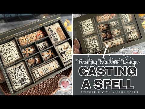 FREE Casting a Spell Pillow Finishing Templates
